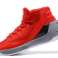 Chaussures homme Under Armour Curry 3 rouge / gris photo 3