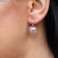 Silver & gold earrings - mandala hearts image 2