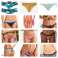 Geassorteerde partij topless bikinislipjes van Europese merken in verschillende maten foto 3