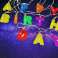 LED Lichterkette &#34;Happy Birthday&#34;, Leuchte, Restposten Bild 1