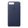 Apple iPhone 8 Plus / 7 Plus Leather Case Midnight Blue MQHL2ZM/A Bild 1