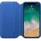 Apple iPhone X Leather Folio Electric Blue MRGE2ZM/A Bild 1