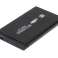 Harici sabit sürücü muhafazası 2,5 SATA USB 3.0 siyah fotoğraf 2