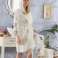 Bambus Luxus Damen Bademantel Set Bild 1