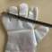 Guantes HDPE 6 gm con agujero fotografía 3