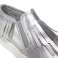Silberlack Damenschuhe mit Fransen Bild 1