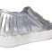 Silberlack Damenschuhe mit Fransen Bild 2