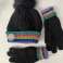 Meisje Handschoenen & Muts Set Dames Winter Warm Kerstcadeau en VOOR WINTER 8-12 foto 3