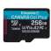 „Kingston Canvas Go“! Plius „MicroSDXC 256GB UHS-I SDCG3 / 256GBSP“ nuotrauka 5