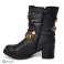 Chaussures &#34;Closer by Chaussea&#34; - bottines motardes femme noires photo 1