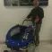 1.000 yeni DMS® Çocuk römork bisiklet römorku 2&#39;si 1 arada jogger fotoğraf 2