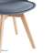 SEDIA TRAPANI GRAY - Design moderno per ambienti contemporanei foto 3