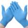 Nitrilové skúšobné rukavice modré fotka 2