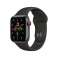 „Apple Watch SE Space Grey“ aliuminio 40 mm 4G juoda sportinė juosta DE MYEK2FD / A nuotrauka 1