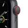 Apple Watch SE Space Gray Aluminium 40mm 4G Black Sport Band DE MYEK2FD / A fotografia 2