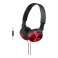 Fones de ouvido Sony MDR-ZX310R tamanho completo Rot MDRZX310R.AE foto 2