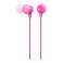 Słuchawki Sony MDR-EX15LPPI EX Series, różowe MDREX15LPPI.AE zdjęcie 2