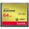 Cartão SanDisk CompactFlash Extreme 64GB SDCFXSB-064G-G46 foto 2