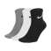 Nike Everyday Lightweight Ankle 3Pak calcetines bajos 901 SX7677-901 fotografía 2