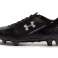 79 çift Siyah deri &#39;Under Armour&#39; Speedform CRM futbol ayakkabısı fotoğraf 1