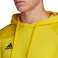 Felpa uomo adidas Core 18 Felpa con cappuccio giallo FS1896 FS1896 foto 5