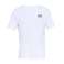 Under Armour Sportstyle Left Chest SS camiseta blanca 1326799 100 1326799-100 fotografía 3