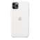 Apple iPhone 11 Pro Max Silicone Case White MWYX2ZM/A Bild 1