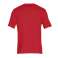 Under Armour Sportstyle Linkerborst SS Heren T-shirt rood 1326799 600 1326799-600 foto 3