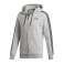 Men's sweatshirt adidas Essentials 3 Stripes FZ FL grey DU0476 DU0476 image 16