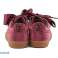 Burgundy velvet Puma women shoes - sneakers image 2