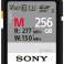 Sony SDXC M-serien 256GB UHS-II Klasse 10 U3 V60 - SFG2M billede 2