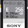 Sony SDXC E серия 256GB UHS-II Клас 10 U3 V60 - SFE256 картина 2