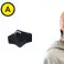 PROTECTIVE ANTI-VIRUS MASK - ANTISMOG WITH 2 VALVES, BLACK SAFEMASK image 4