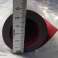 Magnetfolie Rolle mit 3m in schwarz rot 0,4/0,6 mm dick 1m breit Bild 1