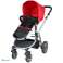 3in1 strollers wholesale - Veneto red / gray image 4