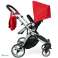 3in1 strollers wholesale - Veneto red / gray image 1