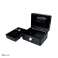 GELDOPSLAG DOOS CASSETTE COIN SAFE 2 METALEN SLEUTEL foto 1