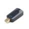 КабельXpert Mini DisplayPort HDMI адаптер чорний A-mDPM-HDMIF-01 зображення 5