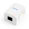 CableXpert Shielded CAT5E surface-mounted box with 1 connection NCAC-1U5E-01 image 2