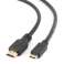 Câble mini HDMI haute vitesse CableXpert avec fonction réseau 1.8m CC-HDMI4C-6 photo 1