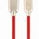 CableXpert 8-pin charging and data cable 2 m Red CC-USB2R-AMLM-2M-R image 3