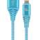 CableXpert 8-pin Charging Cable 1m turquoise CC-USB2B-AMLM-1M-V image 3