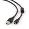 CableXpert mini USB Kabel 1 8 m Black CCF USB2 AM5P 6 Bild 2