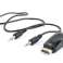 CableXpert HDMI til VGA lydadapter Single-Port Black A-HDMI-VGA-02 bilde 2
