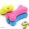 STOCK LOT OF DOG&#39;S TOY RUBBER TEETHER SQUINING BONE STRONG image 2