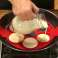 Silicone Mold for Perfectly Shaped Pancakes and Eggs - Red, Non-Stick, Easy Clean image 2