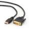 CableXpert CC HDMI DVI 6 HDMI auf DVI  männlich männlich  Kabel 1 8m CC H Bild 2