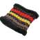 BQ52G SET FÜR DAMEN MÜTZE UND SCHAL SCHWARZ Bild 3