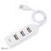 4-Port USB 2.0 Hub Splitter - Plug and Play-utvidelse for datamaskiner bilde 2
