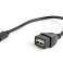 CableXpert USB OTG AF kuni Mini BM adapteri kaabel 0,15 m A-OTG-AFBM-002 foto 2